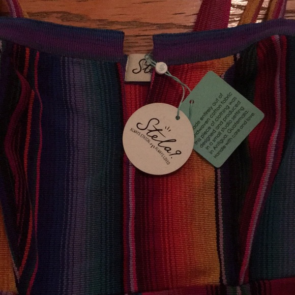 NWT Stela 9 Hacienda Fit Flare Dress XS 0 00 *BUYER MAY RETURN IF FIT IS WRONG* - Picture 6 of 7